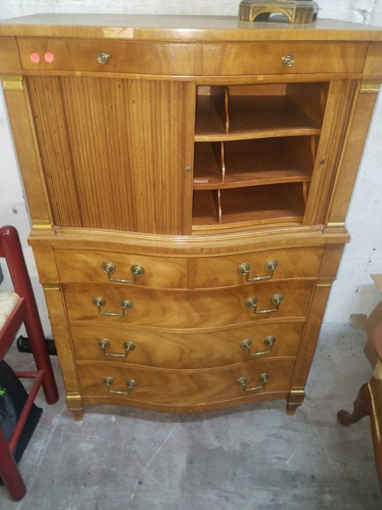Antique storage cabinet