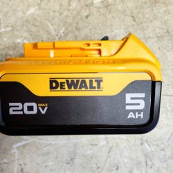 Dewalt 5ah Battery Used 20v