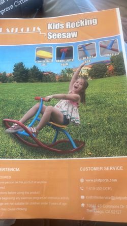 Platports Kids Rocking Seesaw