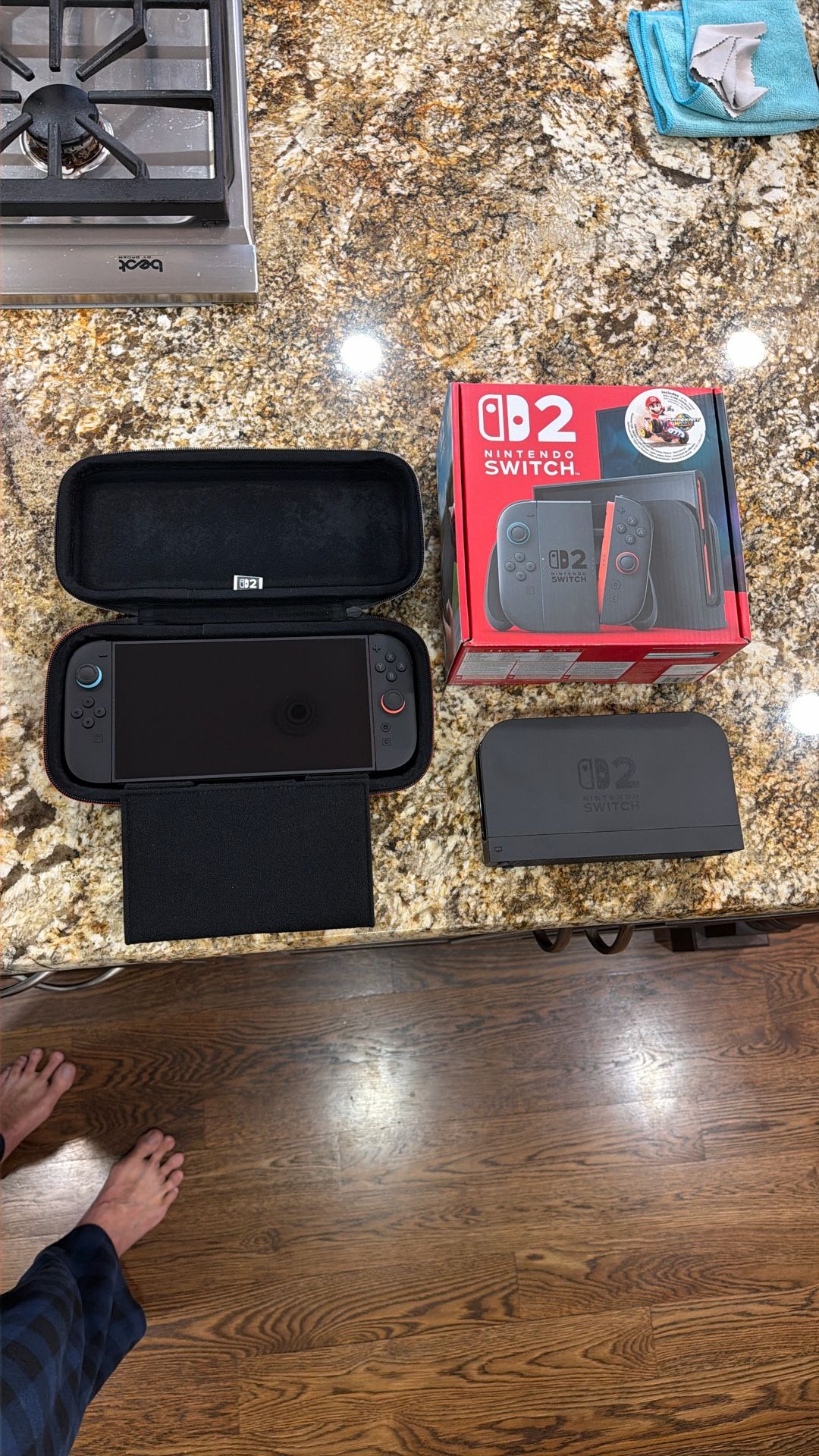 Nintendo Switch 2 with case