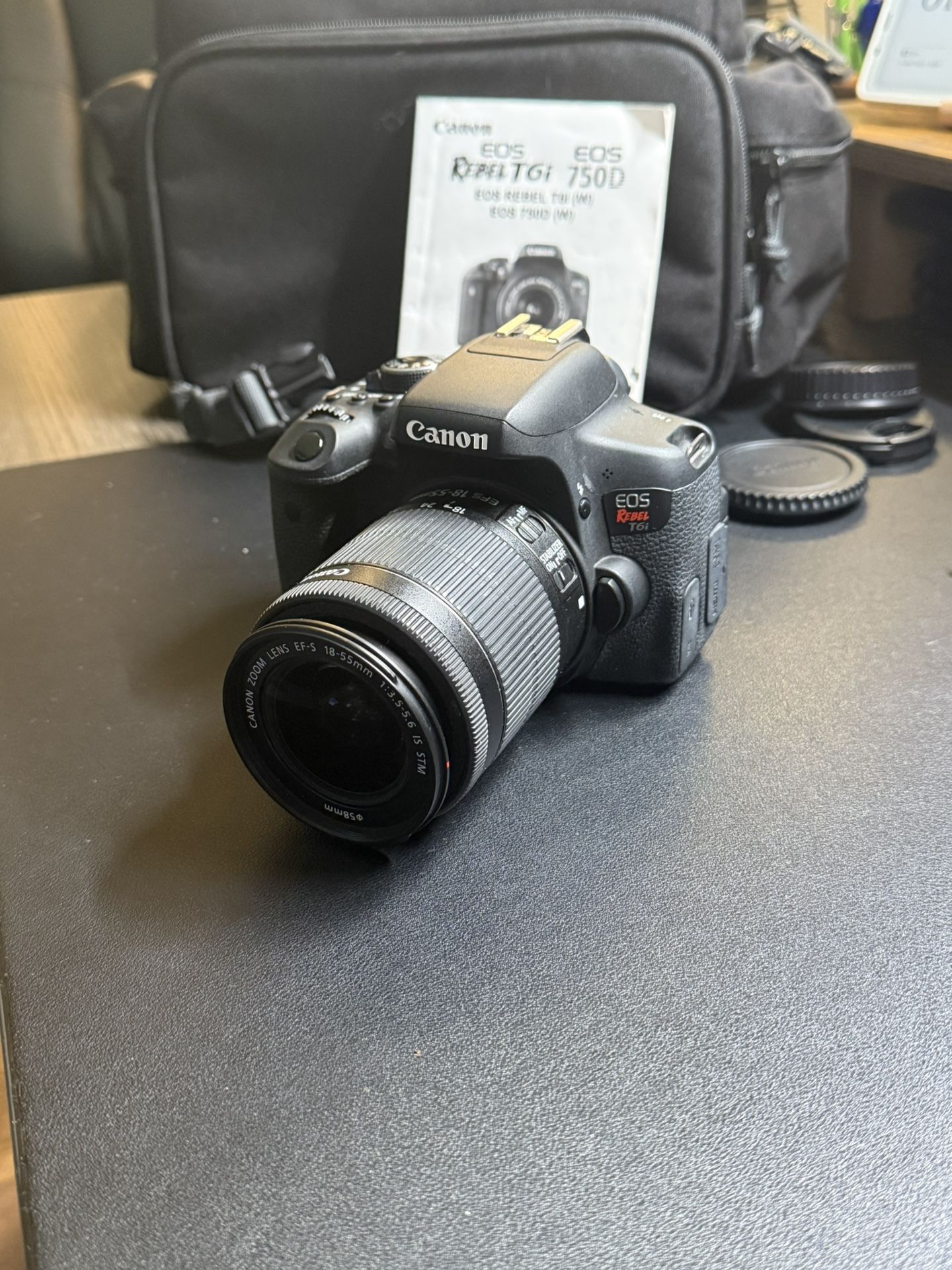 Canon Rebel T6i Dslr Camera