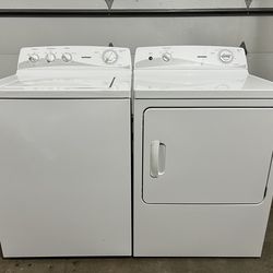 GE Hotpoint Washer & Electric Dryer