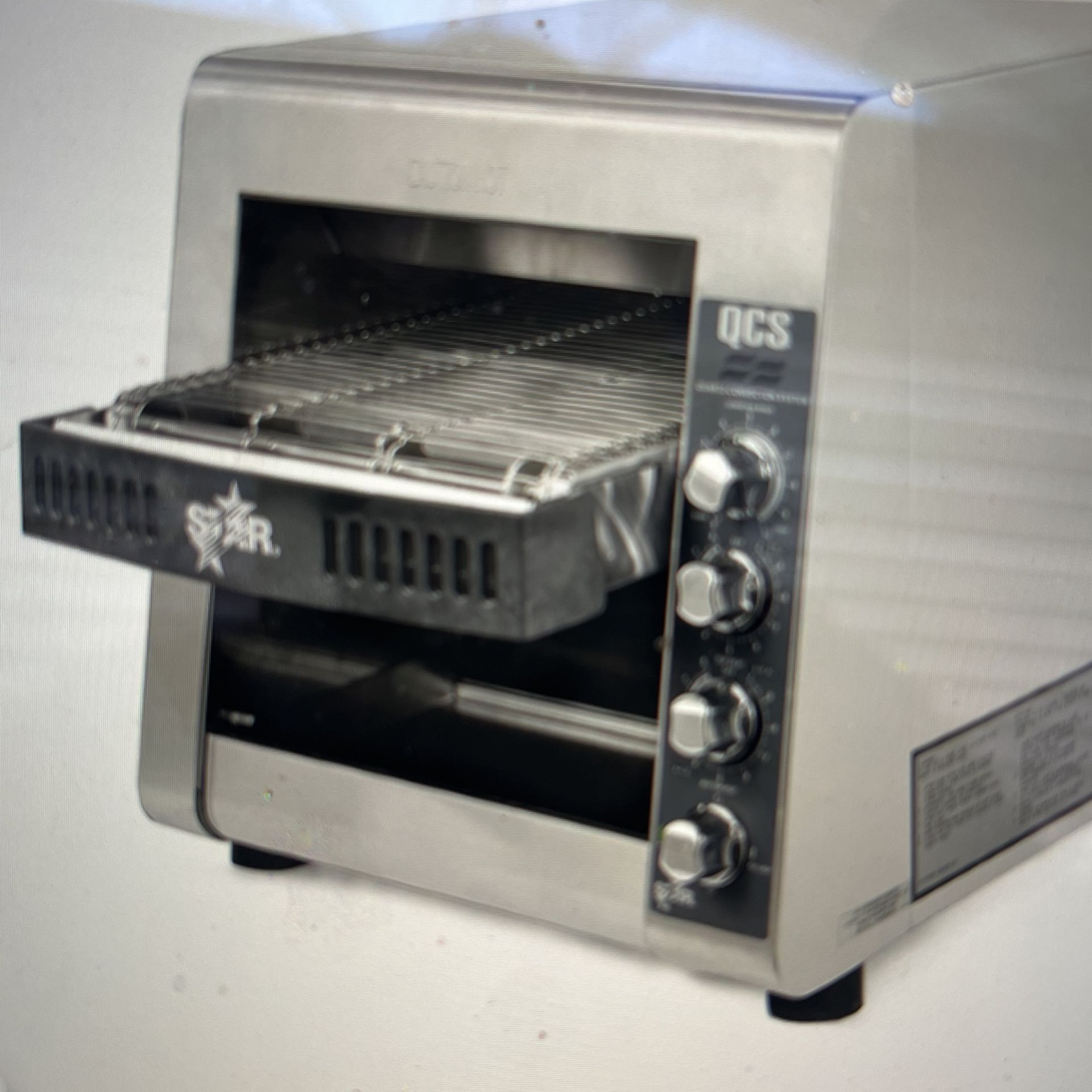 Star QCS2 600H Conveyor Toaster 600 Slices/hr w/ 3