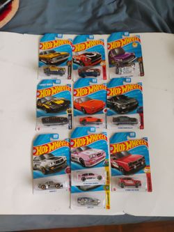 10 hot wheels
