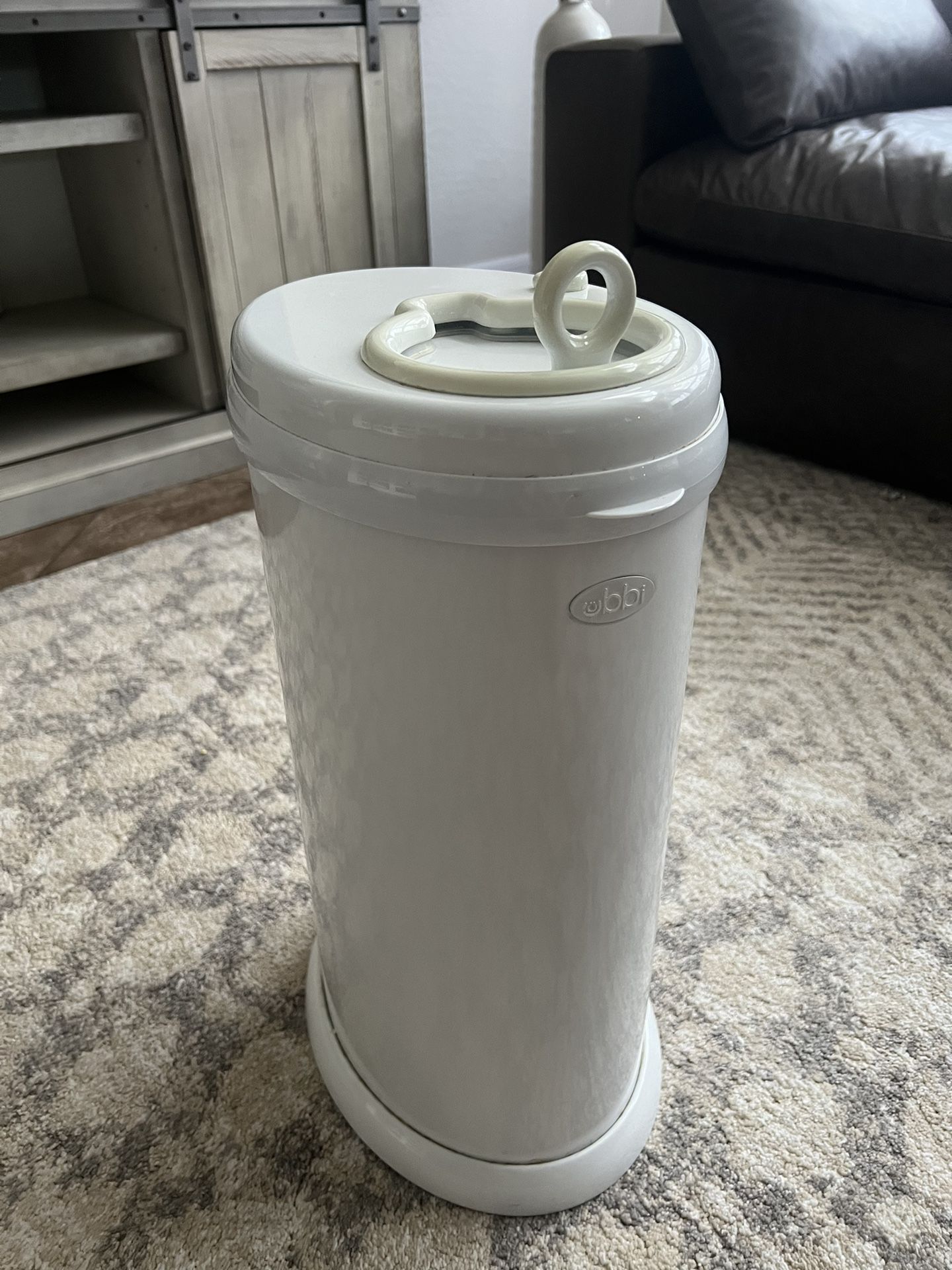 Ubbi Diaper Pail /OXO Wipes Dispenser/ Placemats
