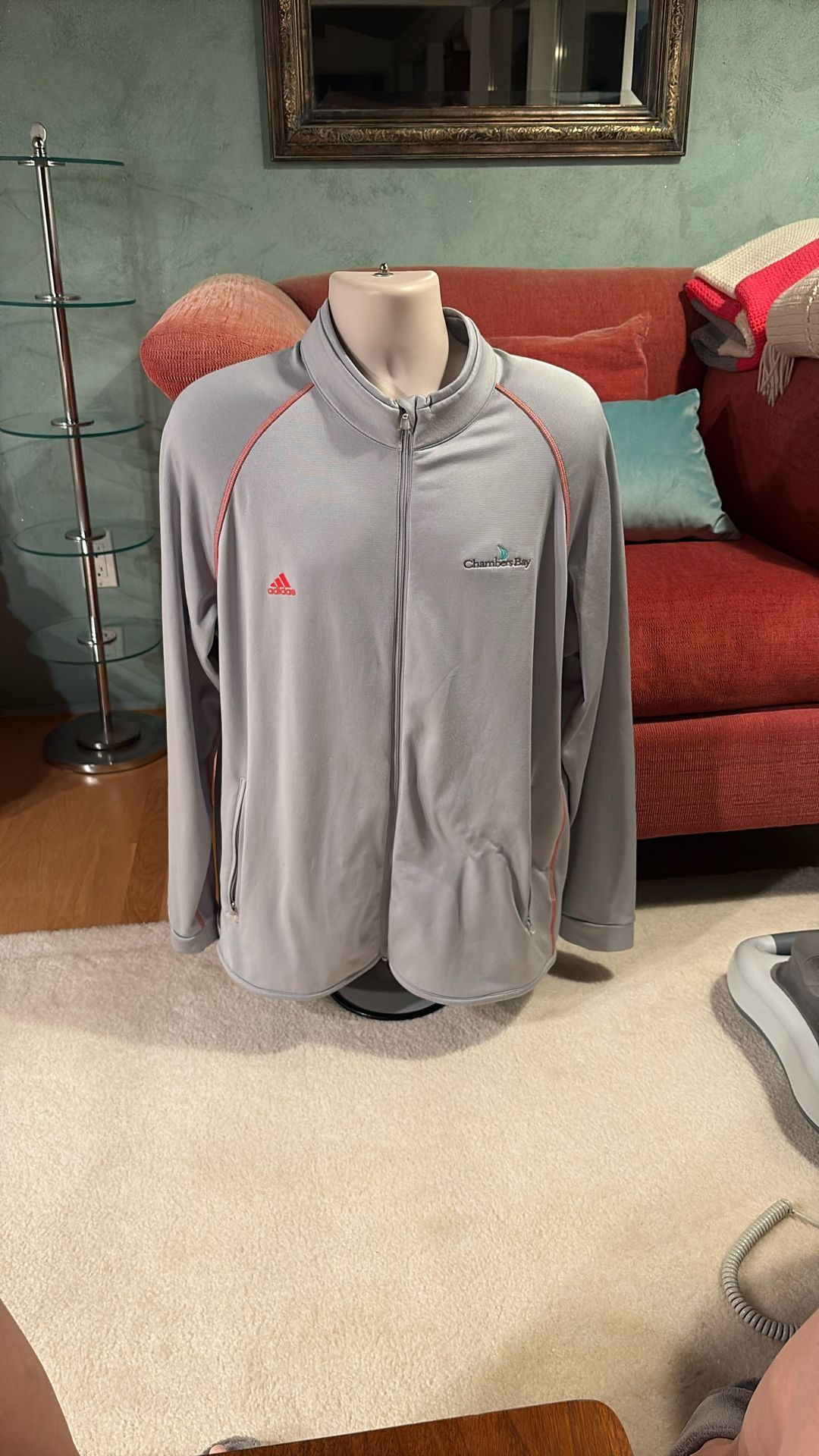 Chambers Bay Golf Adidas Full Zip Jacket