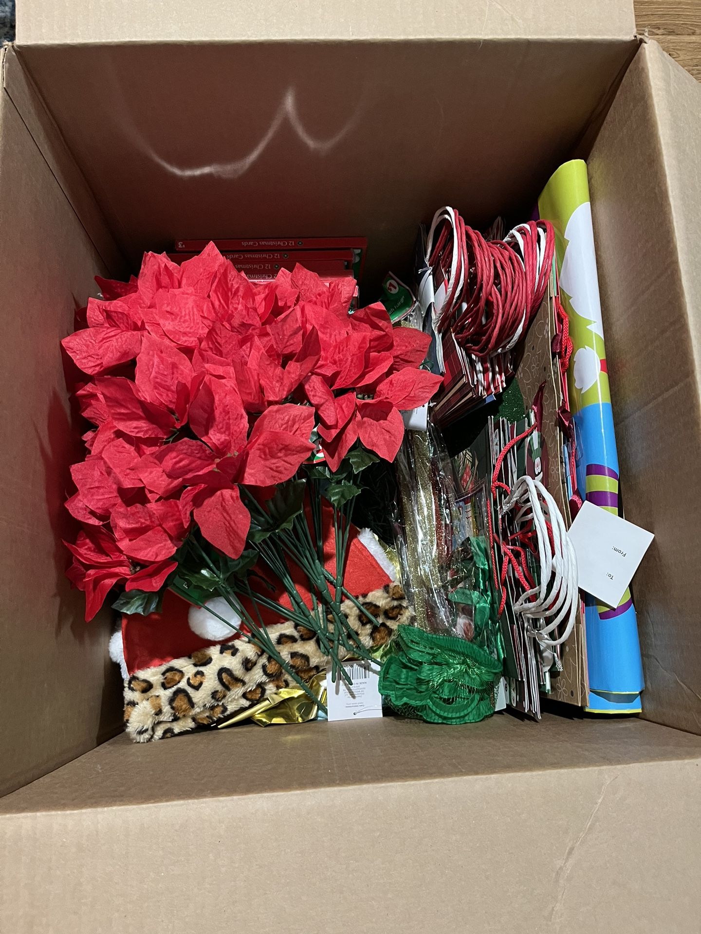 Christmas Goodie Box - Assorted Items . See pictures for details.