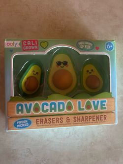 Avocado kids eraser