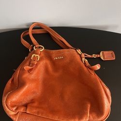 Vintage Orange Parada Purse/Bag