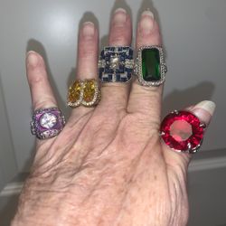 FANCY COSTUME RINGS-$25 each