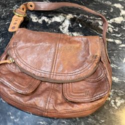 Lucky Brand Vintage High Quality Leather Bag