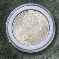 1879-CC Morgan Silver Dollar EF Uncertified 
