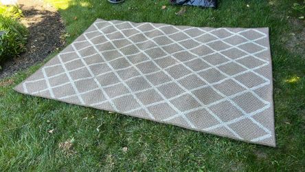 Outdoor Area rug 7 x5