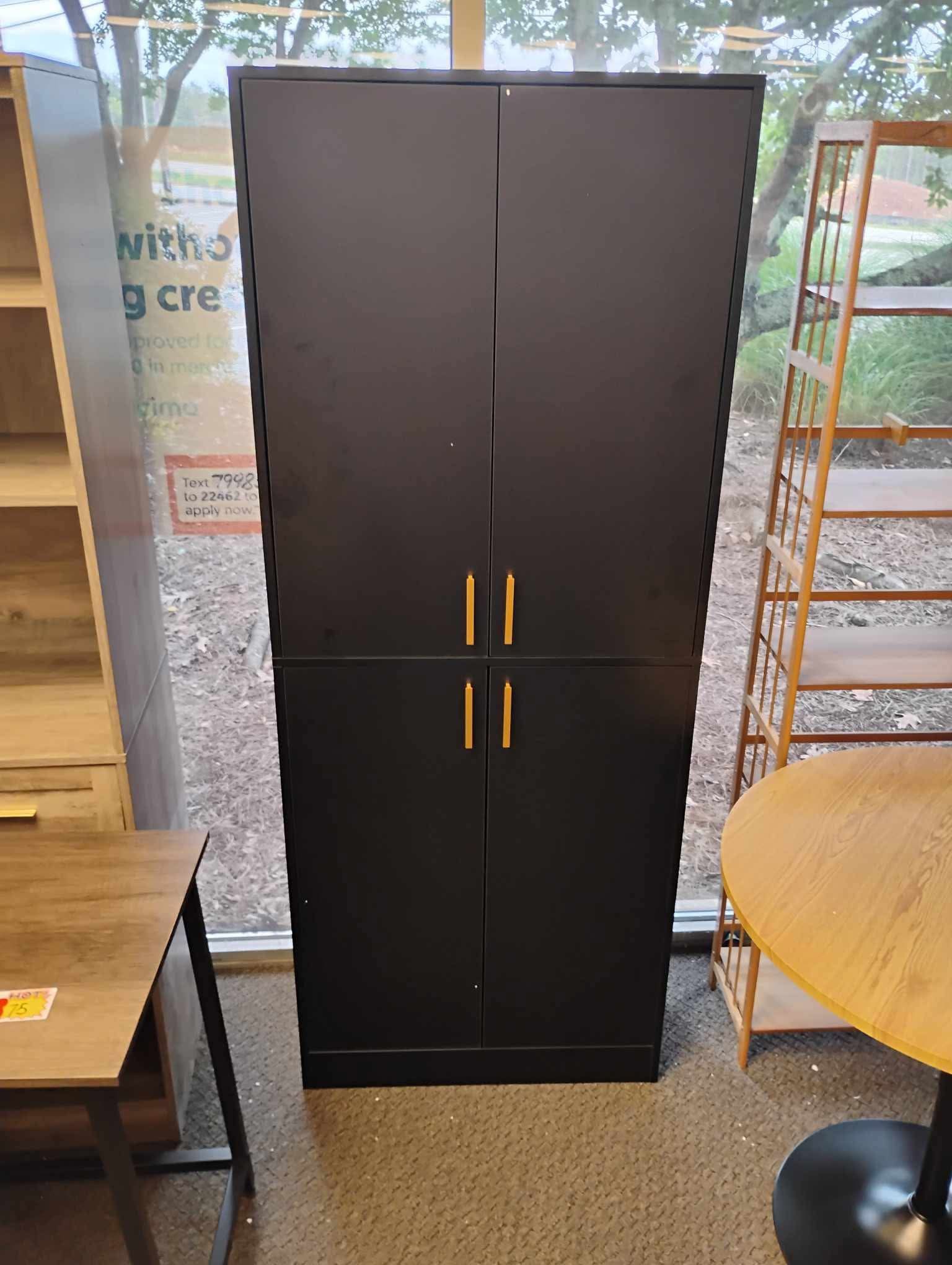 71" Tall Kitchen Pantry Storage Cabinet, Freestanding Cupboard Cabinet with Doors and Adjustable Shelves for Kitchen,Storage