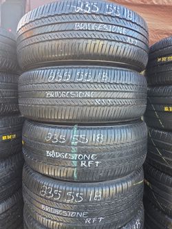235/55R18 BRIDGESTONE RFT $290 CASH PRICE