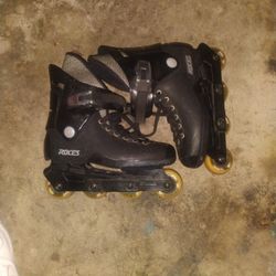 Roces 1996 Street Roller Skates Vintage Sz 10