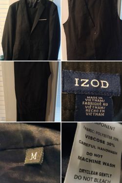 IZOD Men 3 piece suit set size med