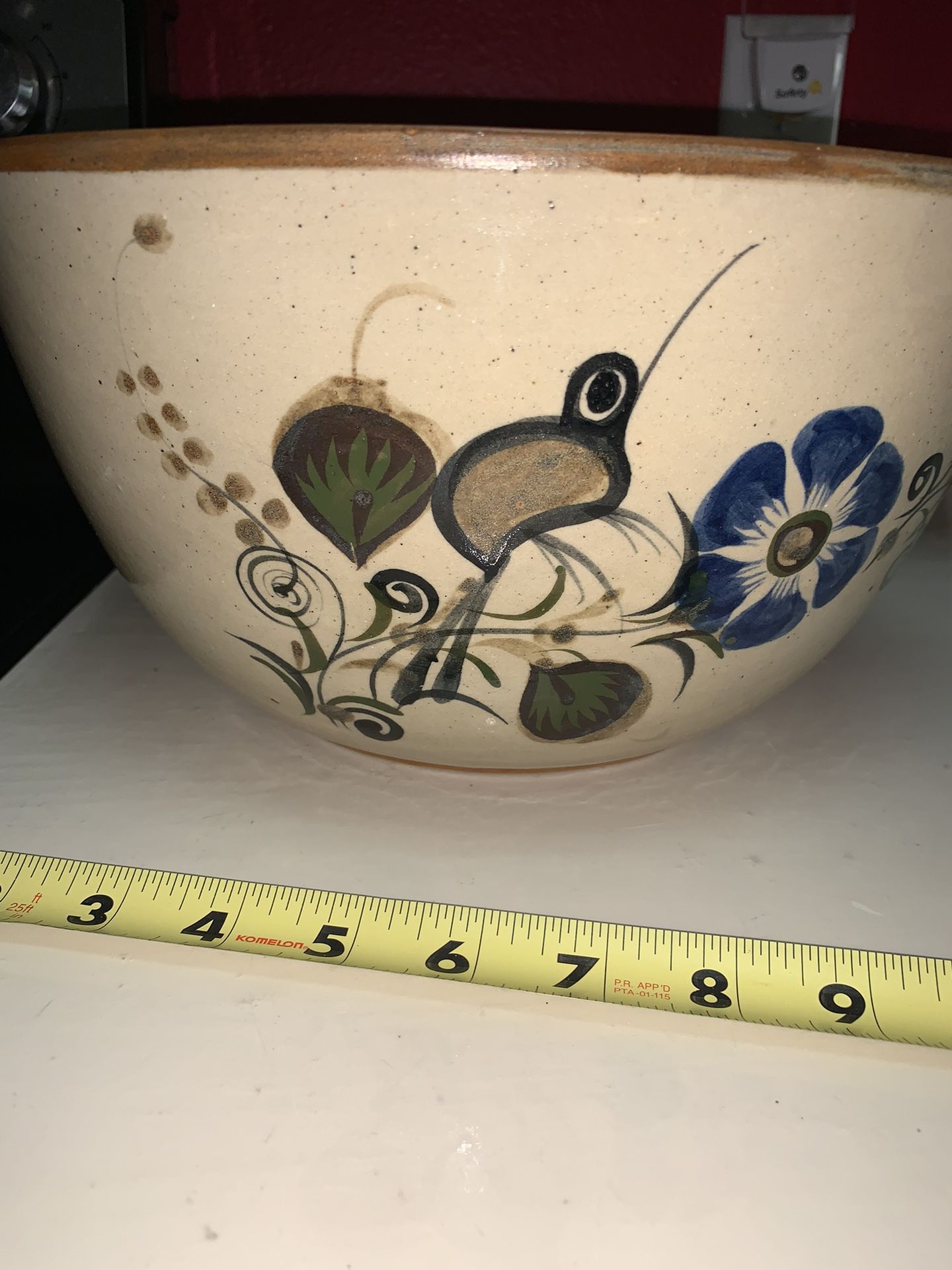 Vintage Large Stoneware Bowl
