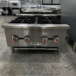 Commercial 4-burner Countertop