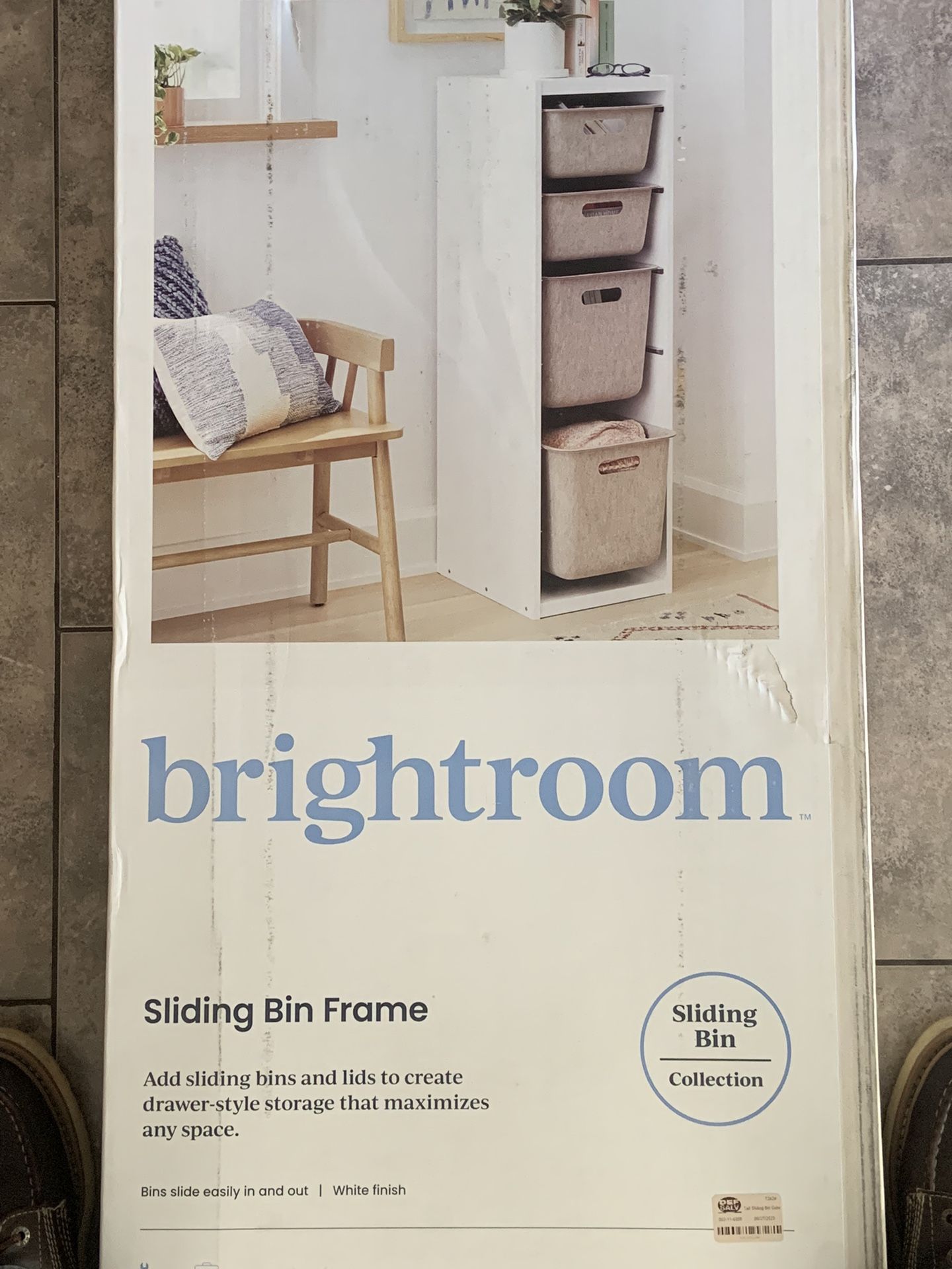 Brightroom Sliding Bin Frame