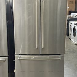 KitchenAid  KRFC136RPS 36 Inch Freestanding Counter-Depth French Door Refrigerator