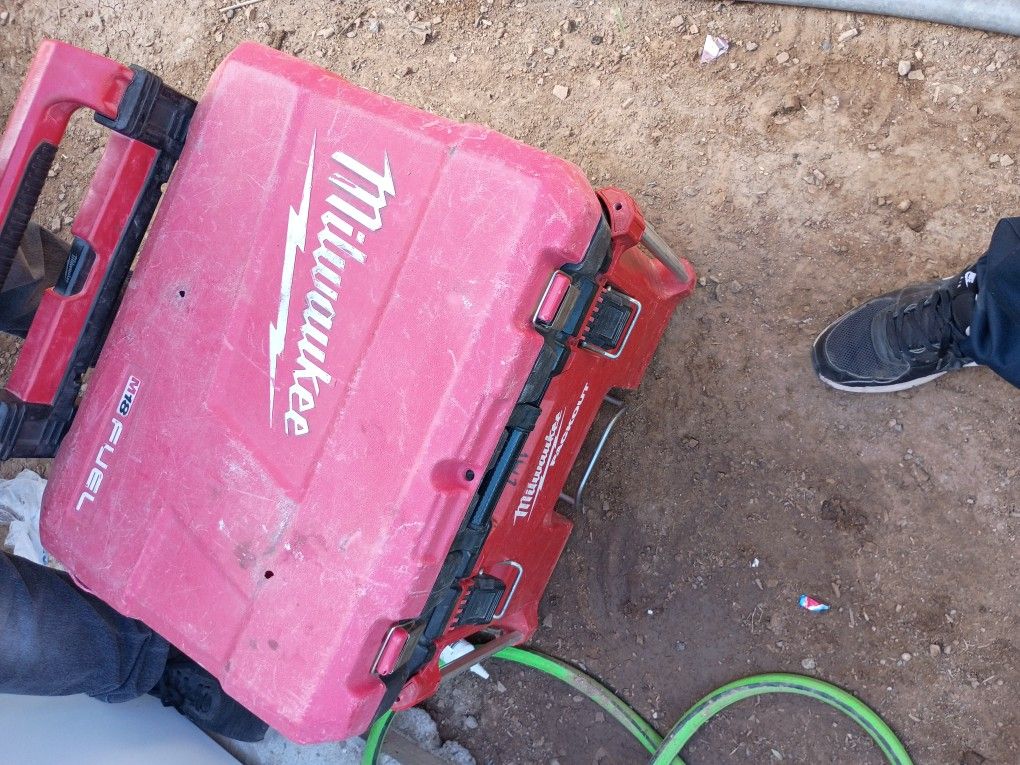 Milwaukee Hammer Drill And Bits