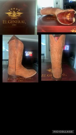 Men’s boots, bulldog, crazy cogñac 9.5
