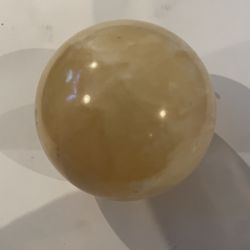 Marble sphere. 2 inches.
