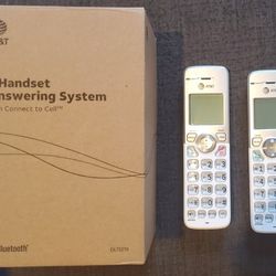 AT&T 2 Handset Answering System