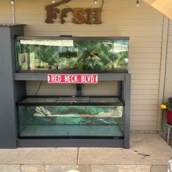 125gal & 180gal Aquarium & Filters + Fx 4 & Stands For Both