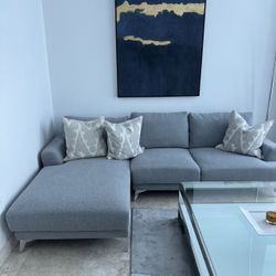 Grey Sofa 
