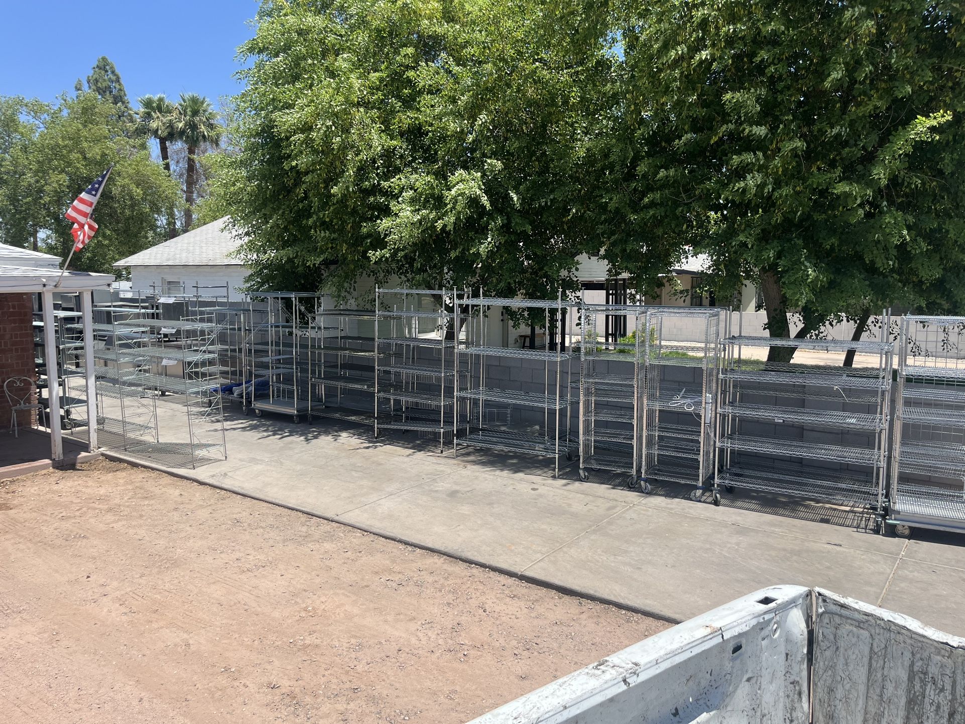 Wire Shelves Metal Racks