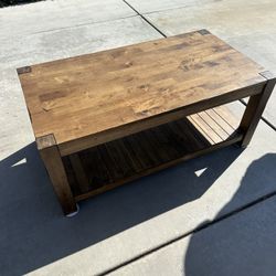 Coffee Table, Wood Style