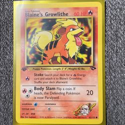 Blaine’s Growlithe