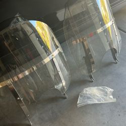 Light Tint HD Windshield w/hardware (Softail)