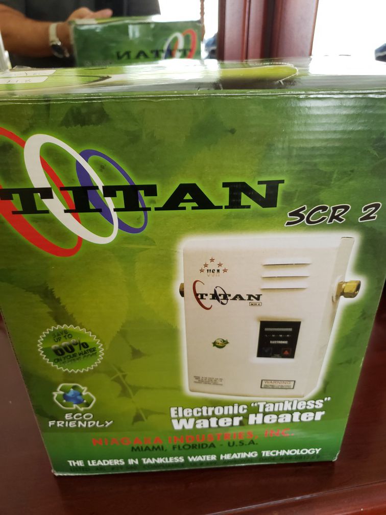 Titan tankless water heater