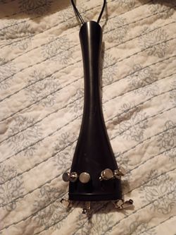 Violin Tailpiece with Fine Tuners