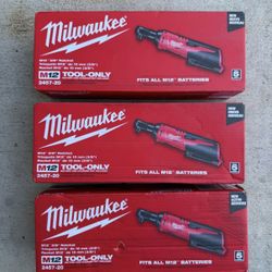 Milwaukee M12 3/8” Ratchet 