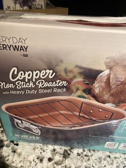 Copper Non Stick Roasting Pan