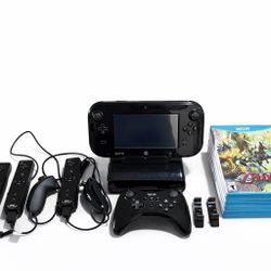 Nintendo Wii U Bundle with Controllers and Games