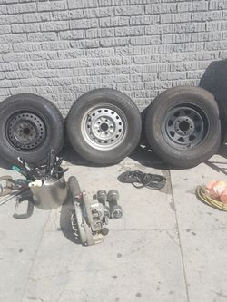 R14 Rims And tires