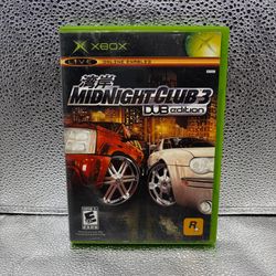 Midnight Club 3 Dub Edition Original Microsoft Xbox, TESTED & WORKING! Complete