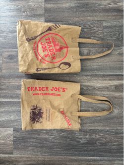 Trader Joe’s brown bags