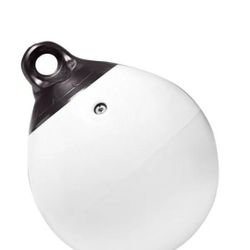 Taylor Made 21" Tuff End&trade; Inflatable Vinyl Buoy - White