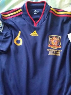 Shirt final World cup Spain vs Netherlands