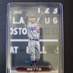 Mookie Betts Baseball Card 