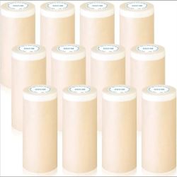 12 Rolls of Masking Paper, Pre-Taped Masking Paper for Painting, 30cm