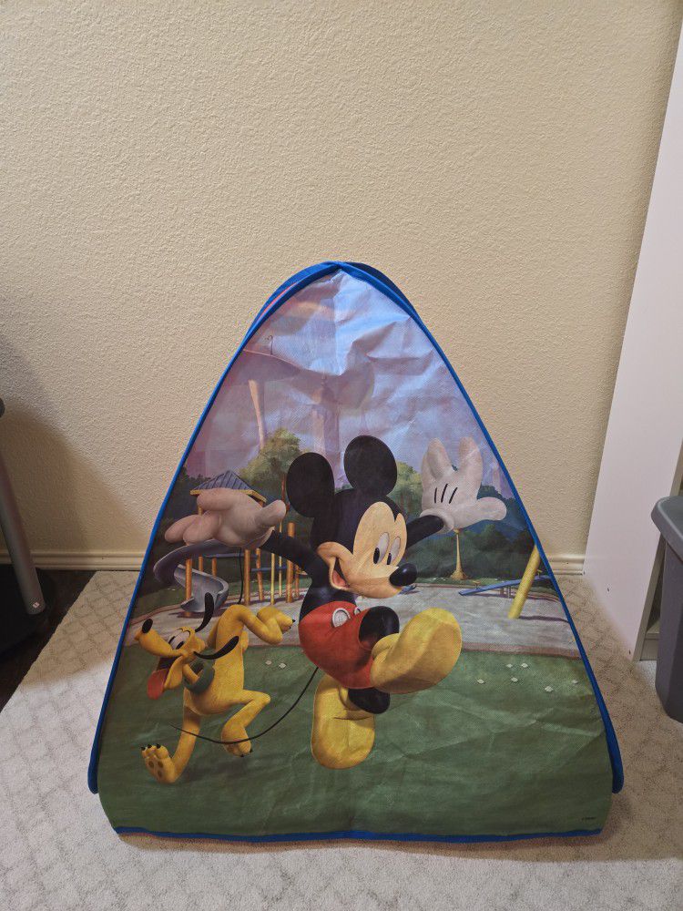 mickey mouse kids tent 