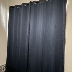 2 Black Out Curtains - High Quality! 