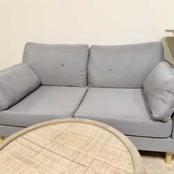 Two-Seat Sofa, Small Sofa For Study bedroom Living Room